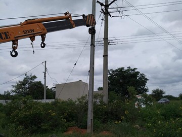 Electrical Pole and Distribution Line Work - AAIT Power Technology