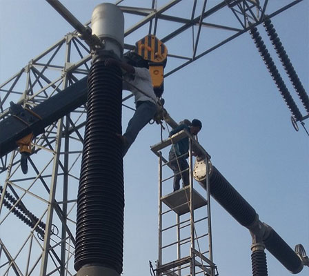 33 KV substation work