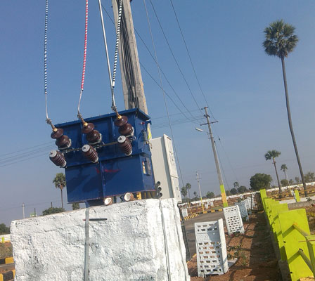 132 33 KV bay extension