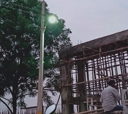 Street lighting project